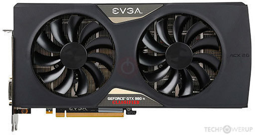 EVGA GTX 980 Ti CLASSIFIED ACX 2.0+ Image