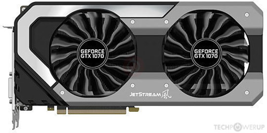 Palit GTX 1070 Super JetStream Image