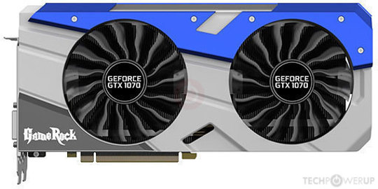 Palit GTX 1070 GameRock Premium Edition Image