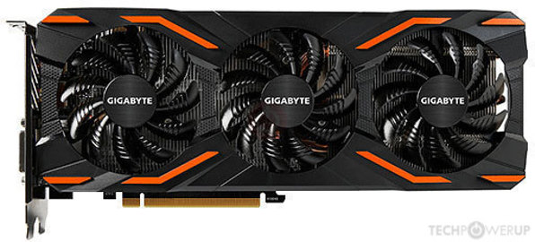 GIGABYTE GTX 1080 WindForce 3X OC Image