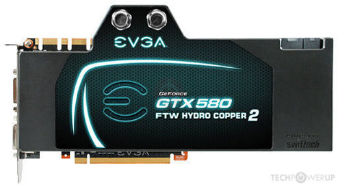 EVGA GTX 580 FTW Hydro Copper 2 Image