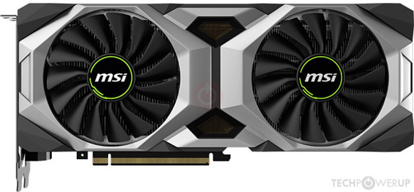 MSI RTX 2080 VENTUS OC Image