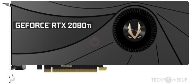 ZOTAC RTX 2080 Ti Blower Image