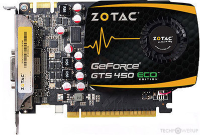 ZOTAC GTS 450 ECO Edition Image