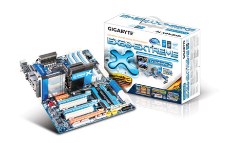 GIGABYTE Unwraps Latest X58 Series Motherboards for the Intel Core i7