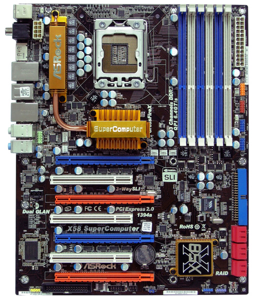 Asrock Core I7 Supercomputer Motherboard Announced Techpowerup
