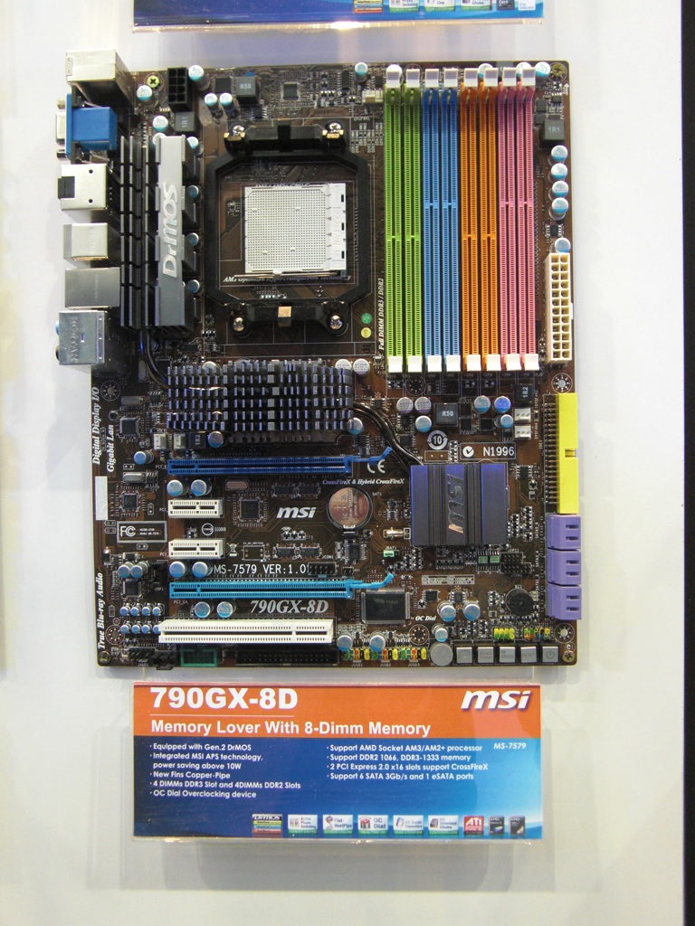 MSI Unveils DDR2+DDR3 Combo Motherboards | TechPowerUp