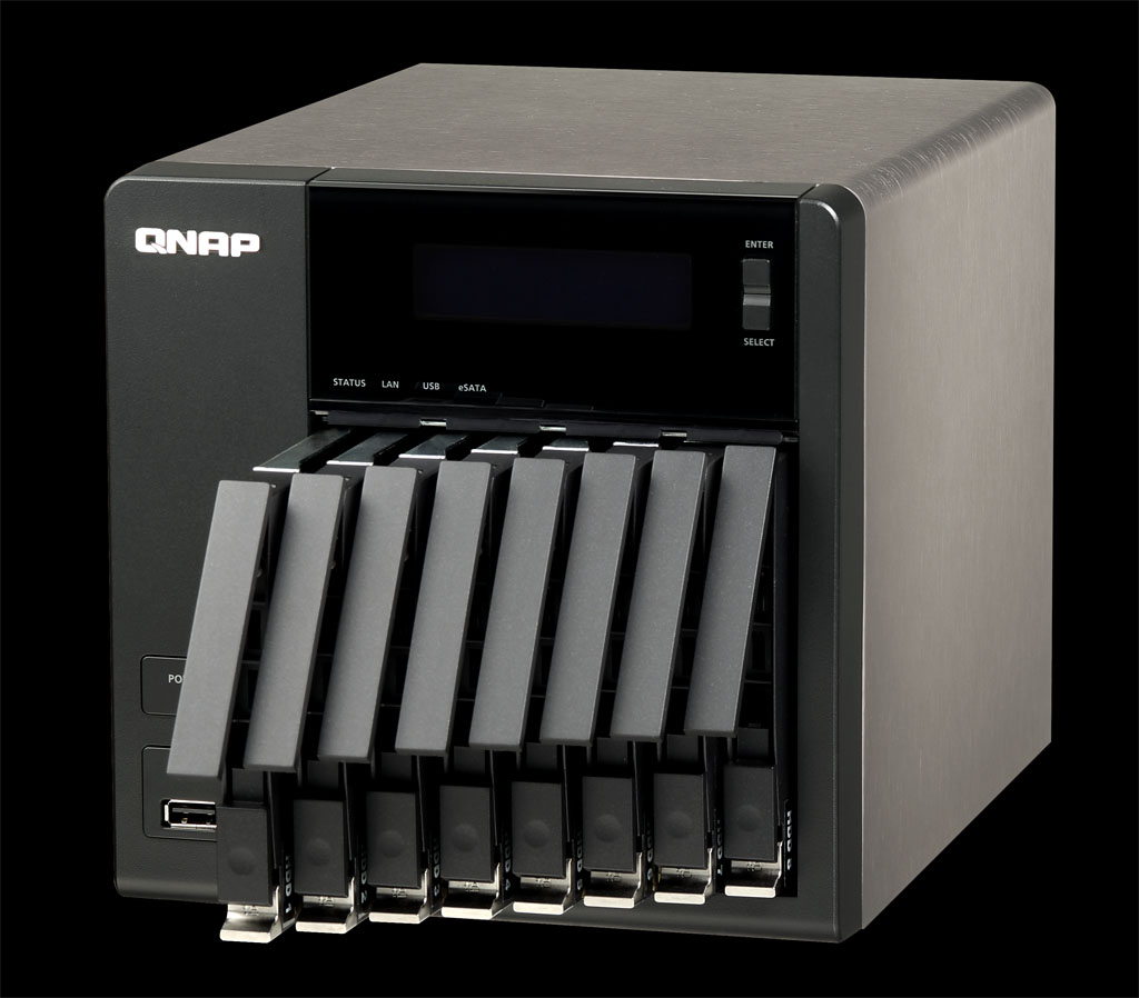 QNAP Intros the First 2 5 inch  SATA 8 bay Intel Atom 