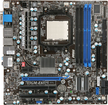 MSI Announces its AMD 785G Motherboard Lineup | TechPowerUp