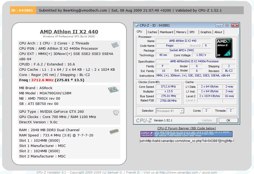 Sempron 140 Unlocks to Athlon II X2 | TechPowerUp Forums
