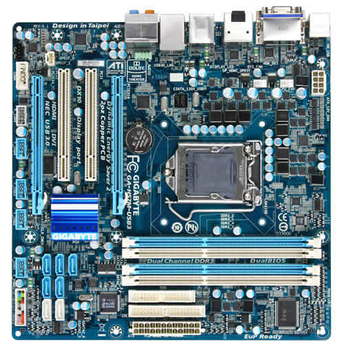 GIGABYTE Launches H55/H57 Series Motherboards with USB 3.0 and