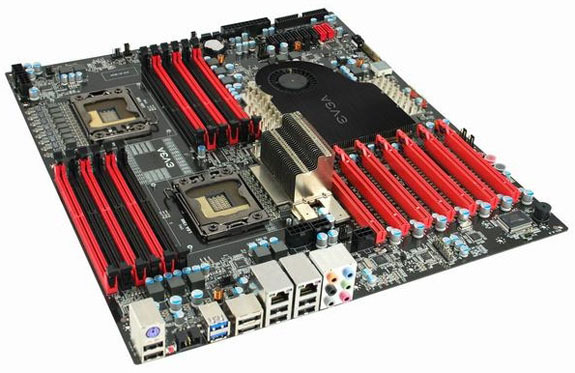 EVGA Dual LGA-1366 Motherboard Pictured Chipset | TechPowerUp