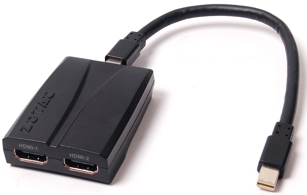 ZOTAC Announces HDMI Output Adaptors |