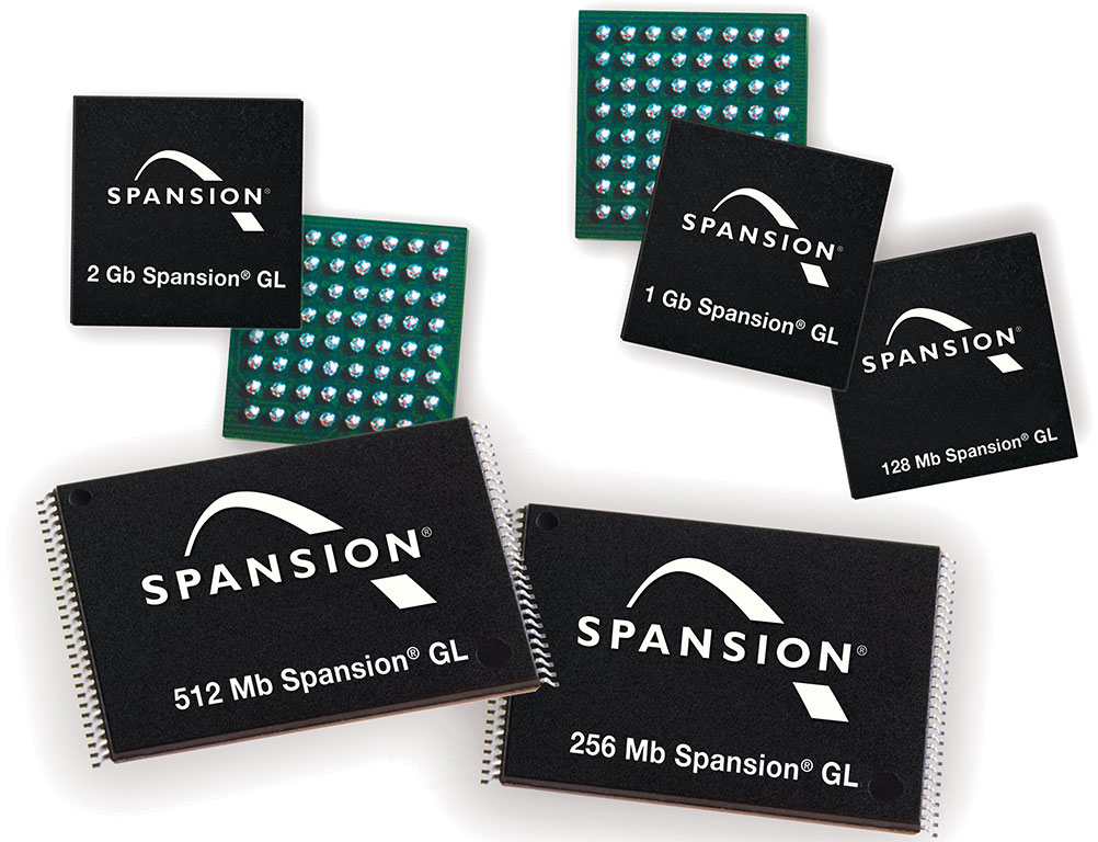 Spansion Announces Industry S First 4 Gb Nor Flash Memory Techpowerup