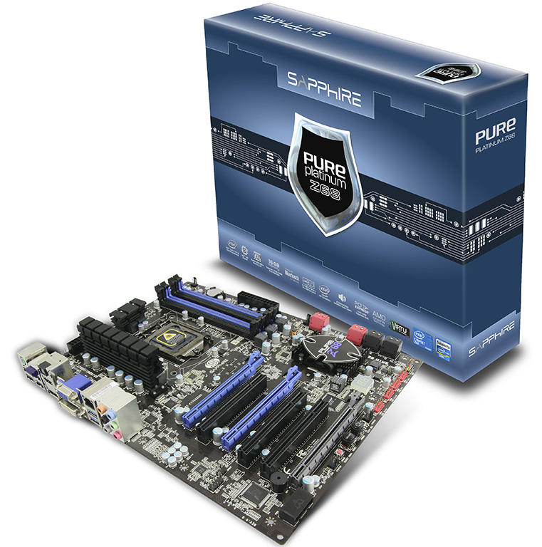 SAPPHIRE Supports Latest Intel CPU Family with Pure Platinum Z68 Mainboard TechPowerUp