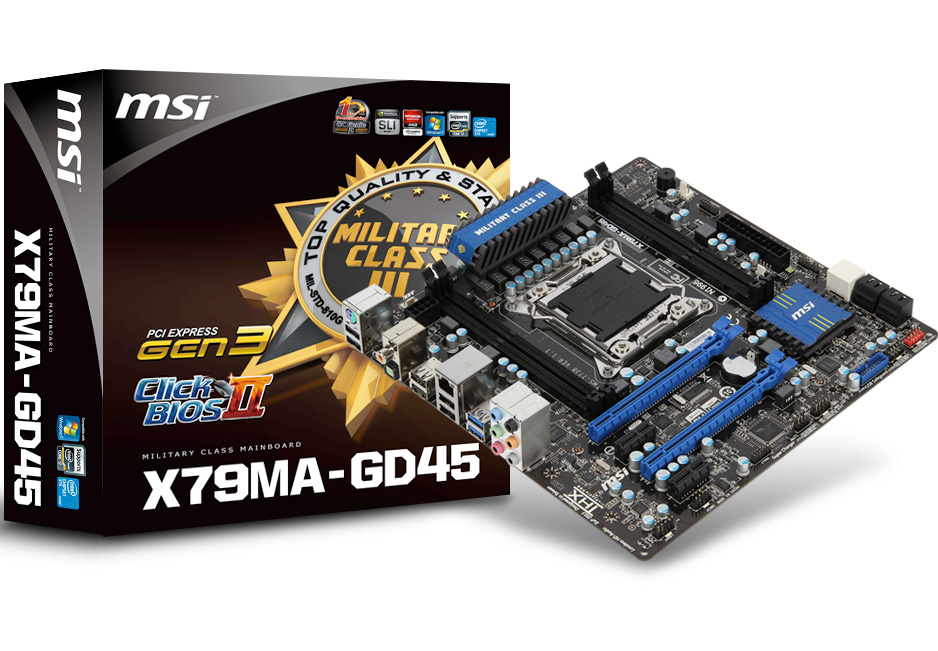MSI Announces All New X79 Motherboard Series Featuring Military Class III Components TechPowerUp