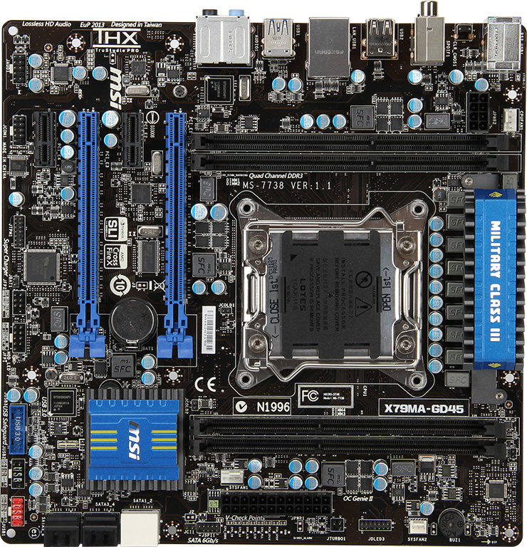 MSI Announces All-New X79 Motherboard Series Featuring Military Class
