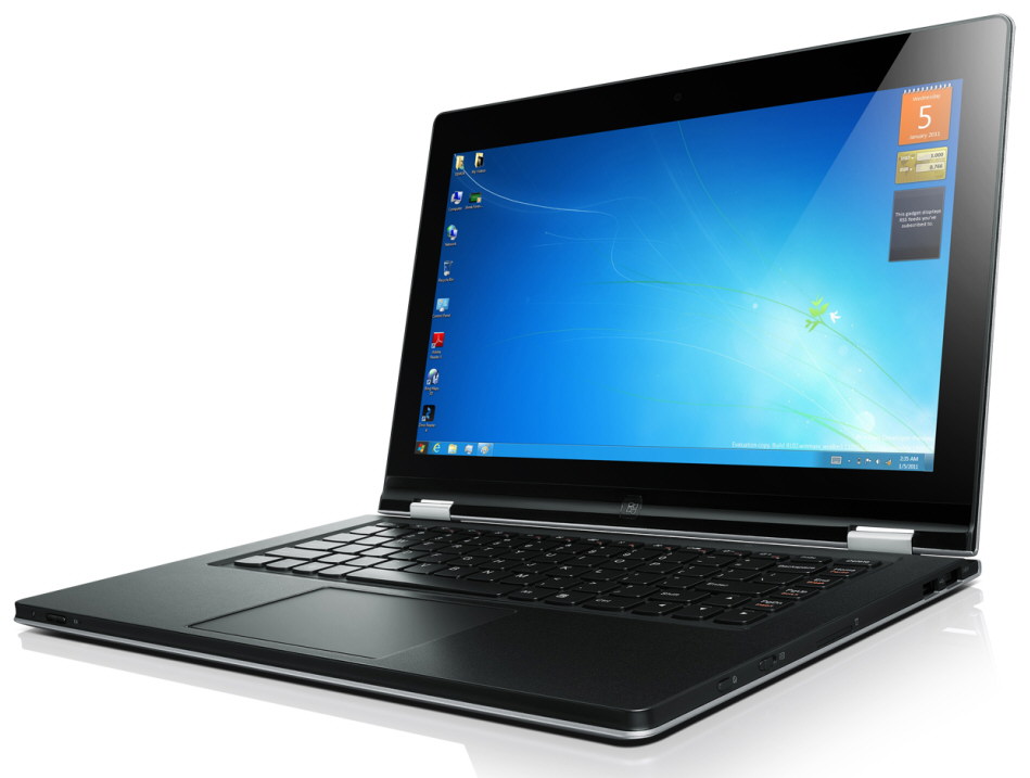Lenovo Unveils IdeaPad YOGA Windows 8 Notebook, New All-in-One PC |  TechPowerUp