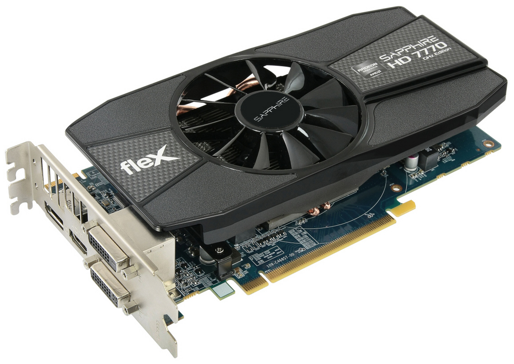 Sapphire Launches the Radeon HD 7770 Flex Edition 