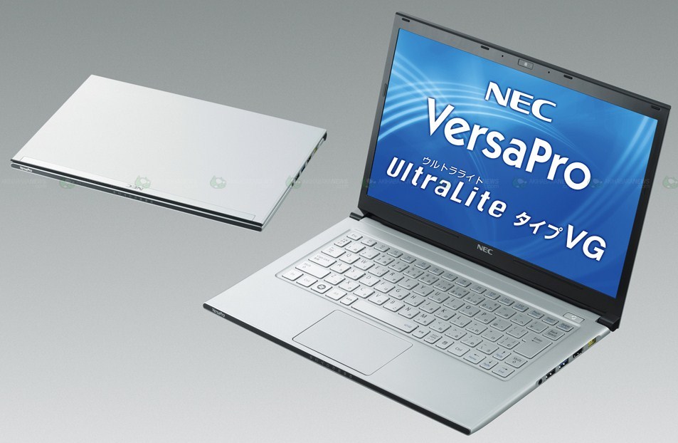 NEC VersaPro VZ Tablet and UltraLite VG Ultrabook Get Windows 8 