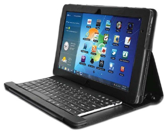 Adesso Launches Compagno 3s Bluetooth Keyboard For Samsung Slate Pc Techpowerup [ 456 x 576 Pixel ]