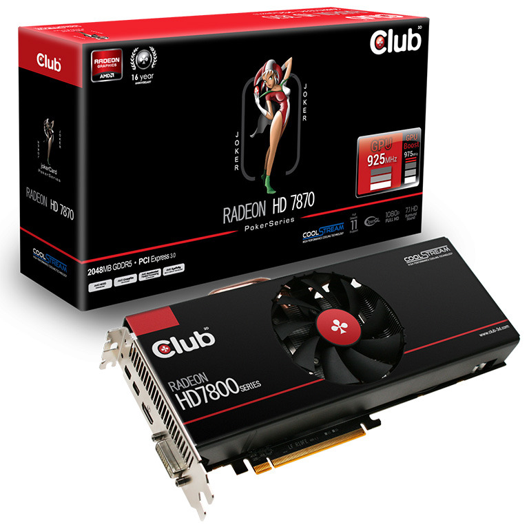 Club 3d Announces Radeon Hd 7870 Jokercard Techpowerup