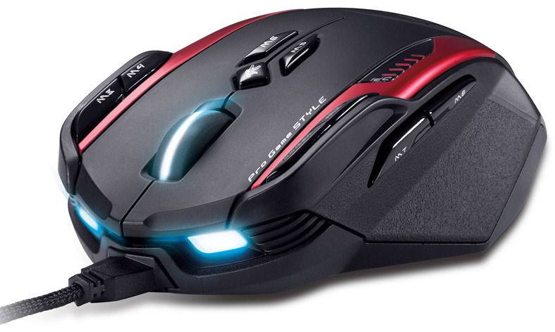 Genius Presents GILA MMO/RTS Professional Gaming Mouse 