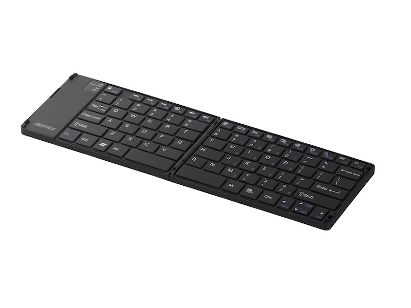 Buffalo Intros BSKBB15SV Foldable Bluetooth Keyboard | TechPowerUp