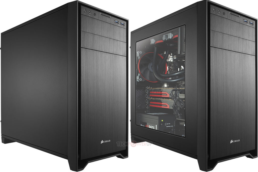 Corsair Obsidian 350D Chassis Launched | TechPowerUp