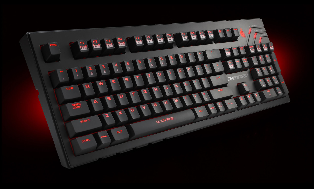 Ooit bouwer Medicinaal Cooler Master Introduces the CM Storm QuickFire Ultimate Gaming Keyboard |  TechPowerUp