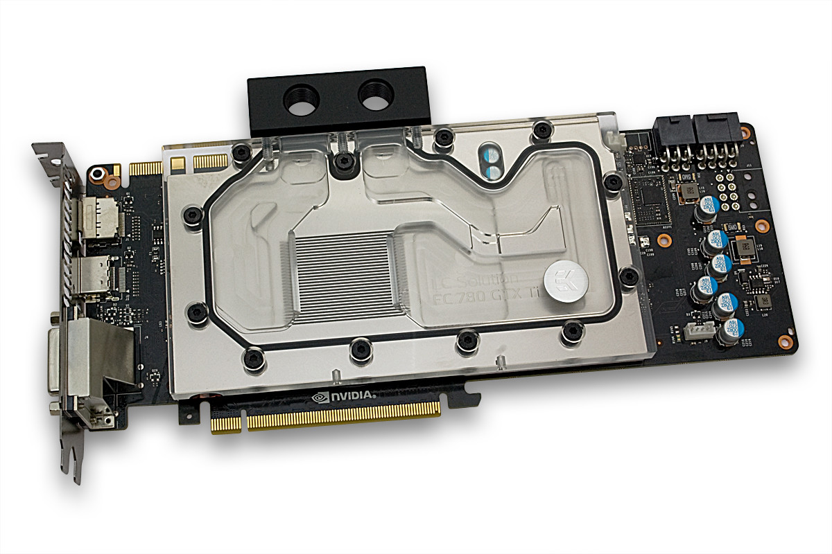 EK Releases Full Cover Water Block for NVIDIA GeForce GTX 780 Ti 