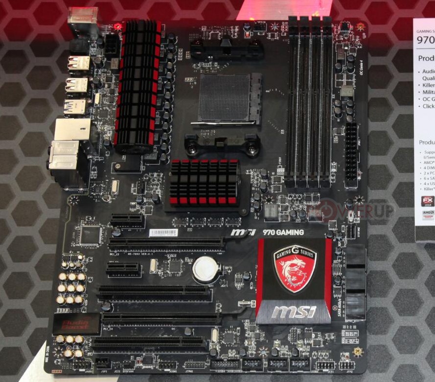 MSI Shows off 970 Gaming Socket AM3+ Motherboard | TechPowerUp