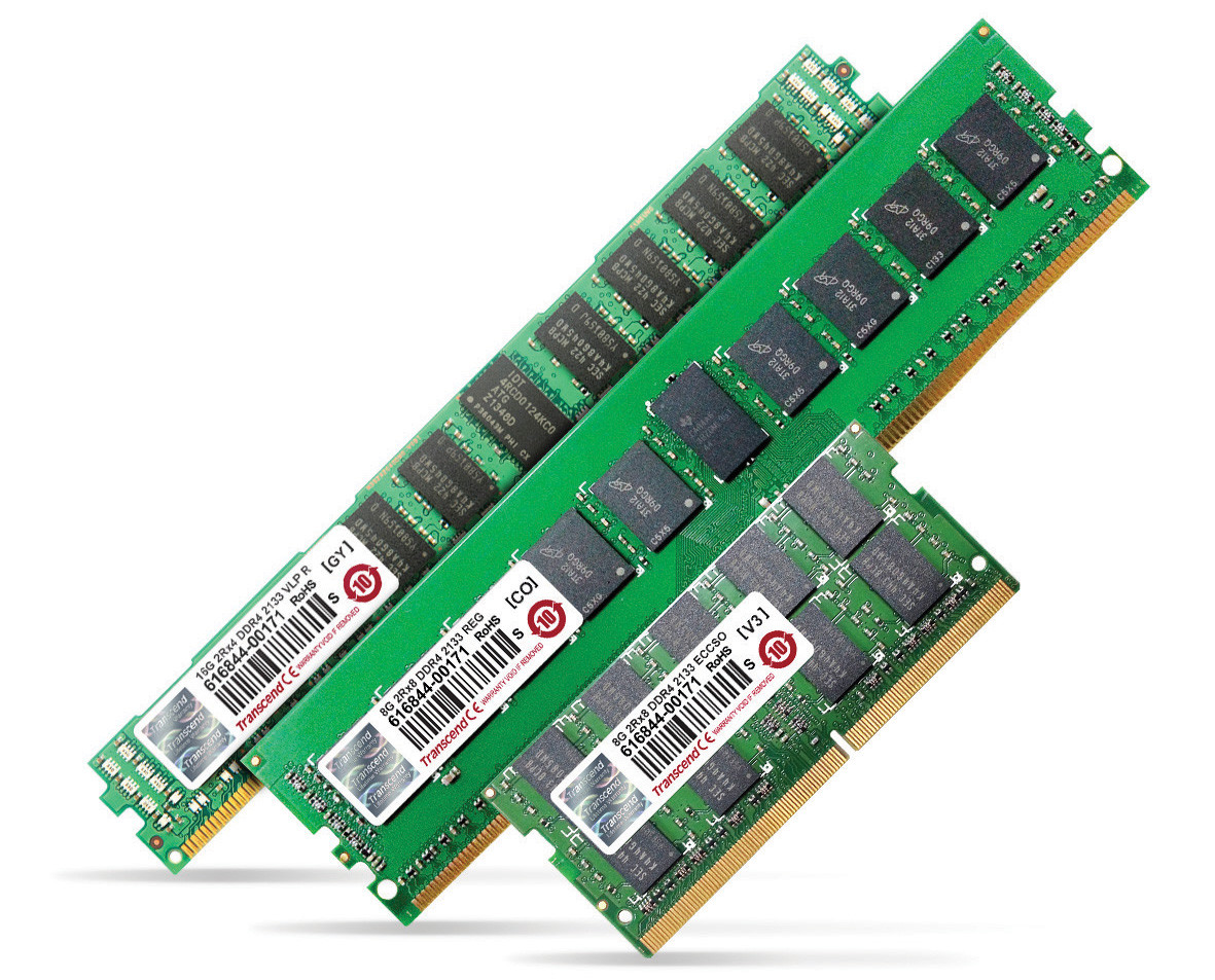 Transcend SO-DIMM DDR4 2133 Memory - 8GB