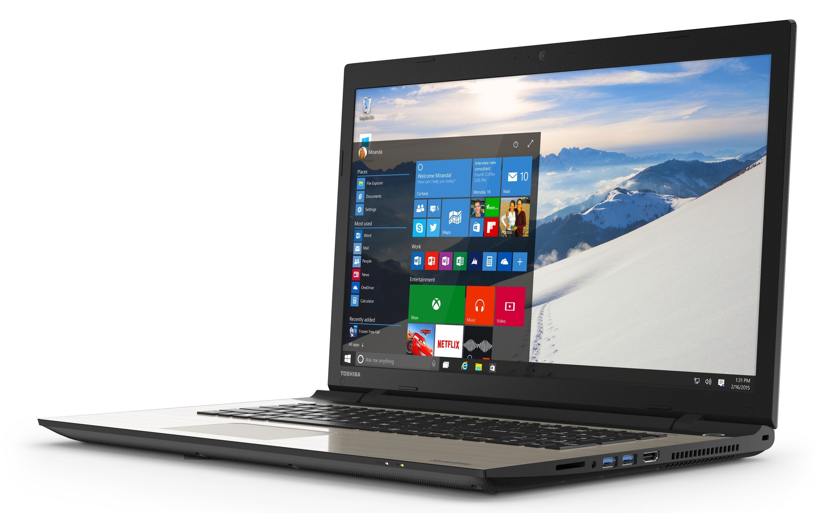 Toshiba Debuts New Satellite L Series Mainstream Laptops ...