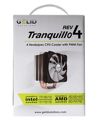 GELID Solutions Slim Silence A-PLUS Low Profile CPU Cooler FM1/AM2/AM2+/AM3/AM3+ 