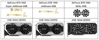 Palit Intros the GeForce GTX 1060 JetStream Series Graphics Cards 
