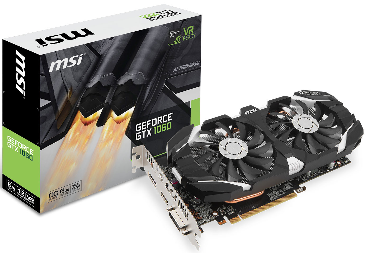 MSI Announces its GeForce GTX 1060 Series | TechPowerUp