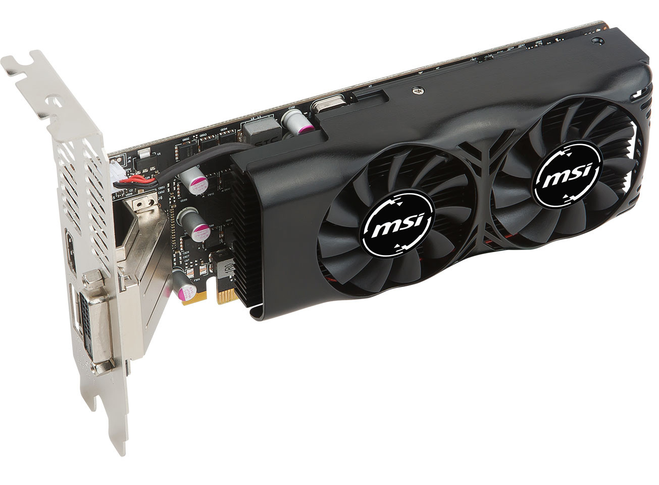 MSI Unveils GeForce GTX 1050 Ti Low-profile Graphics Card 