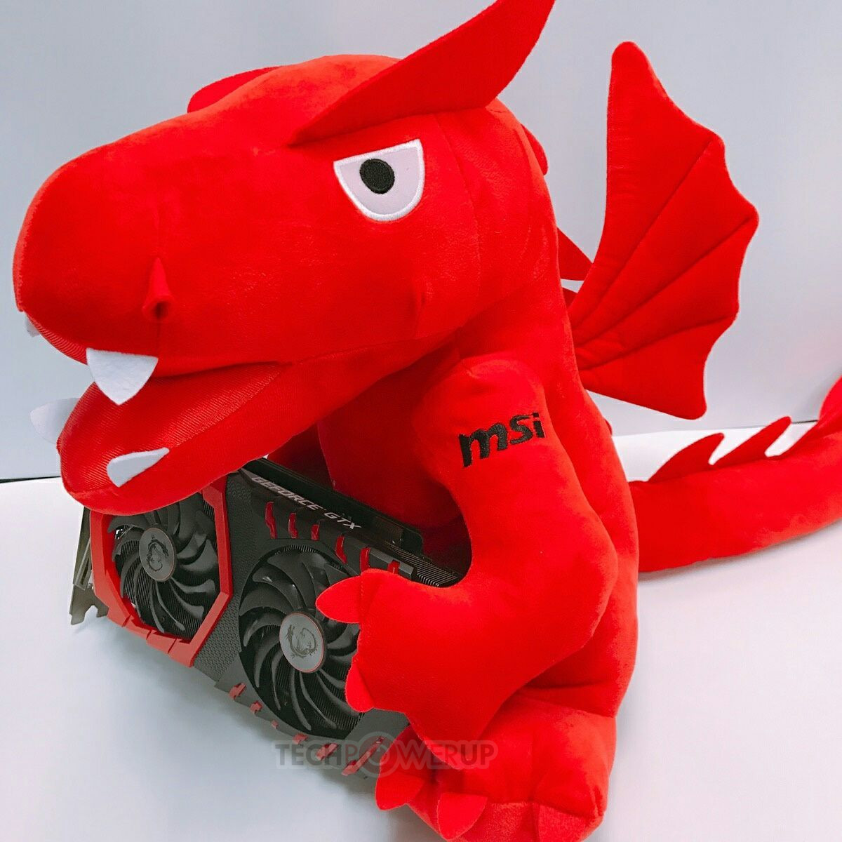 msi dragon plushie