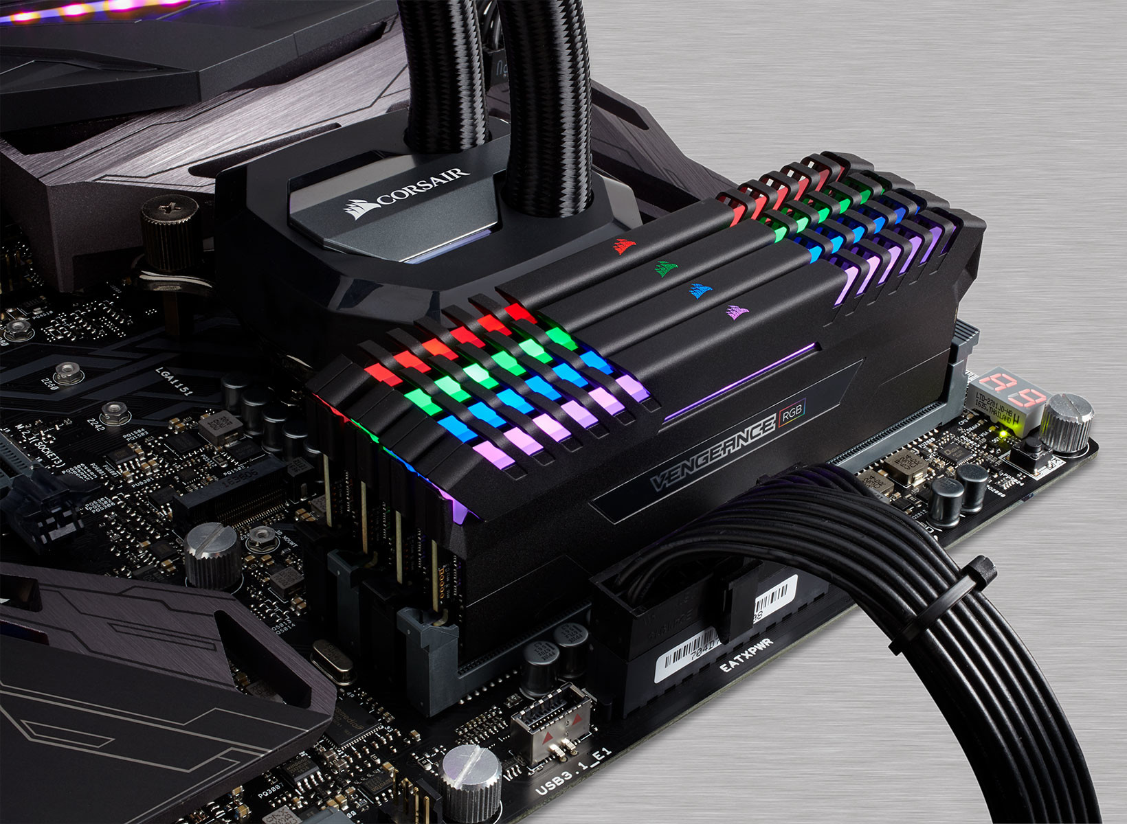 Corsair Announces Vengeance RGB Pro Memory: Up to DDR-4000, 10 RGB