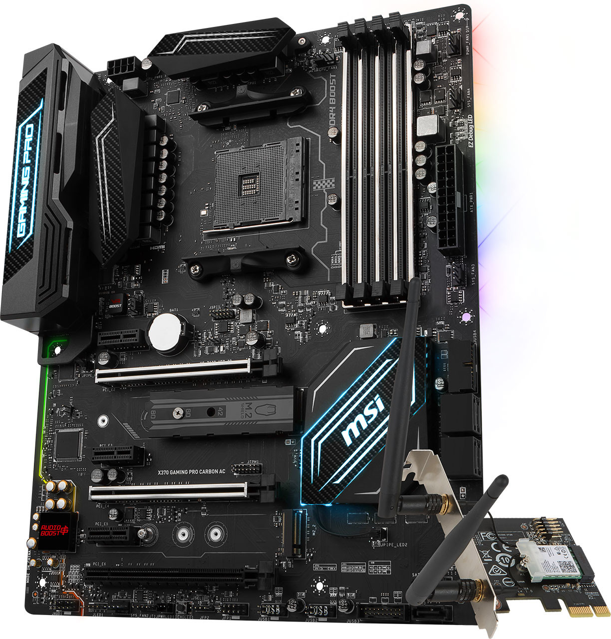 MSI Intros X370 Gaming Pro Carbon AC Motherboard | TechPowerUp