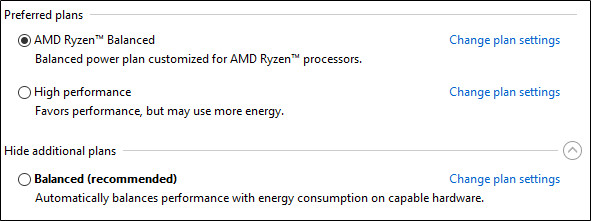 amd ryzen balanced