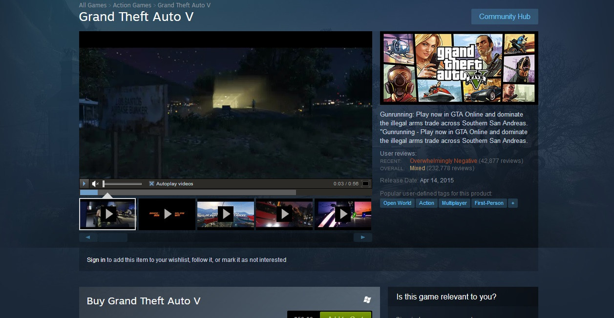 Grand Theft Auto V on Steam