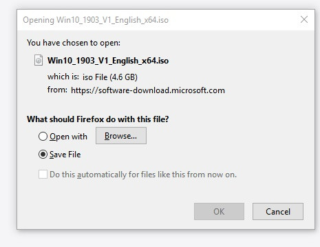 Psa How To Download The Windows 10 1903 Iso From Ms Without The Media Creation Tool Techpowerup Forums