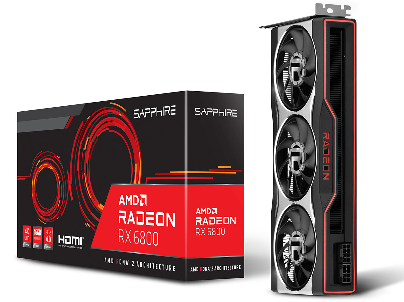 Sapphire Unveils Reference-design Radeon RX 6800 XT and RX 6800