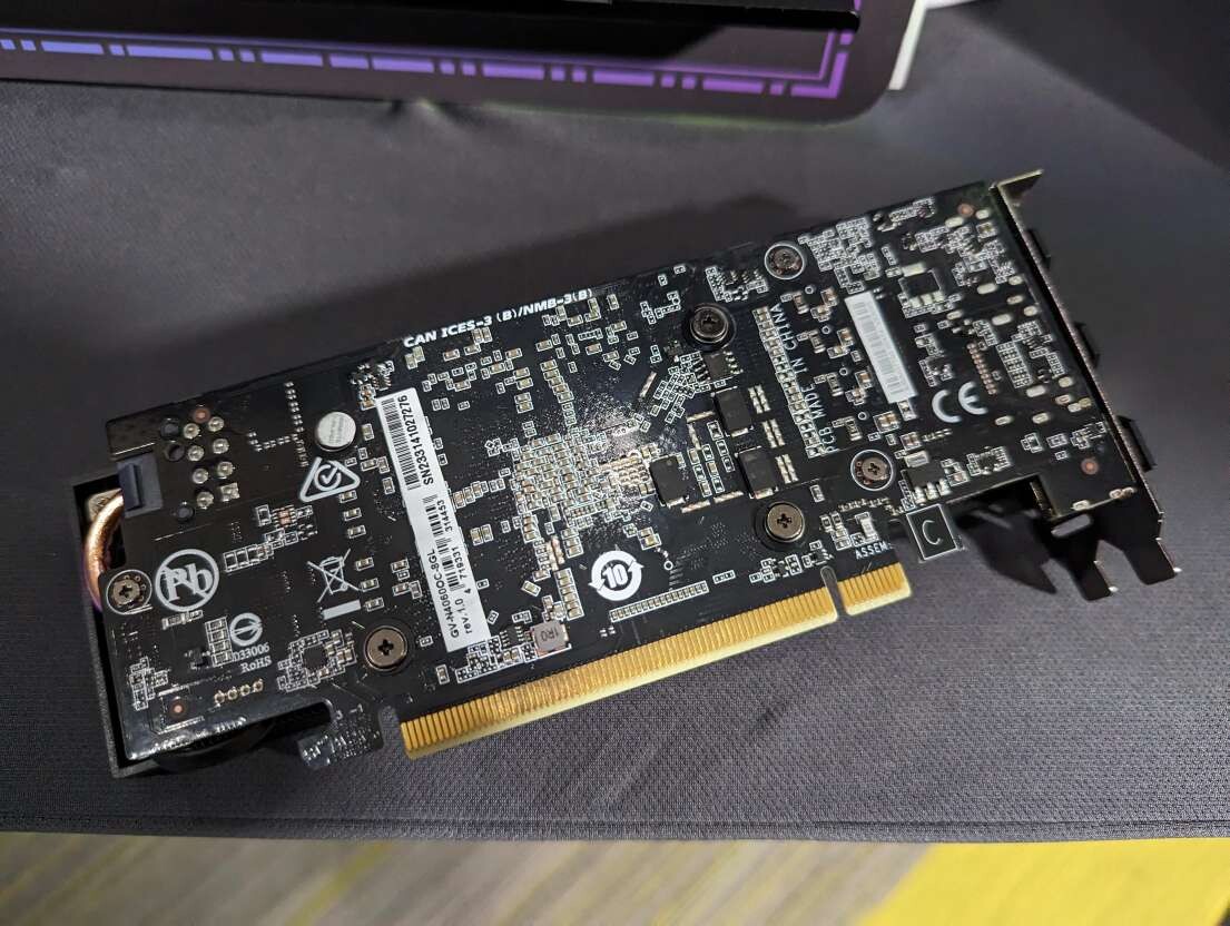 Gigabyte Quietly Launches Low Profile GeForce RTX 4060 Graphics