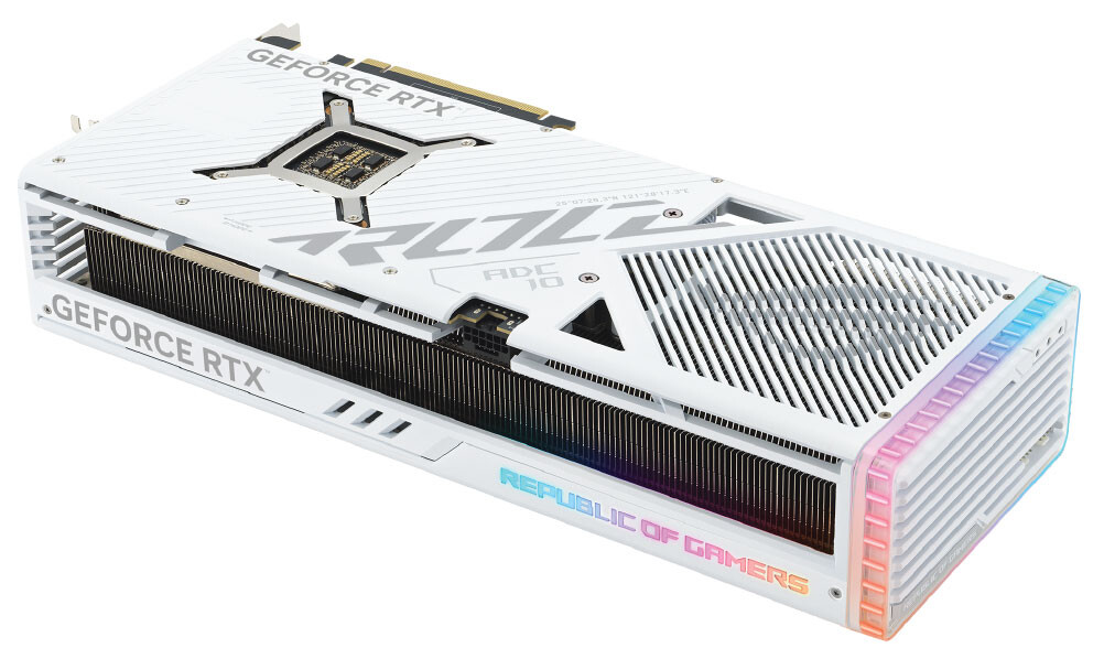 ASUS Teases ROG STRIX RTX 4090 and RTX 4080 White Edition Graphics Cards