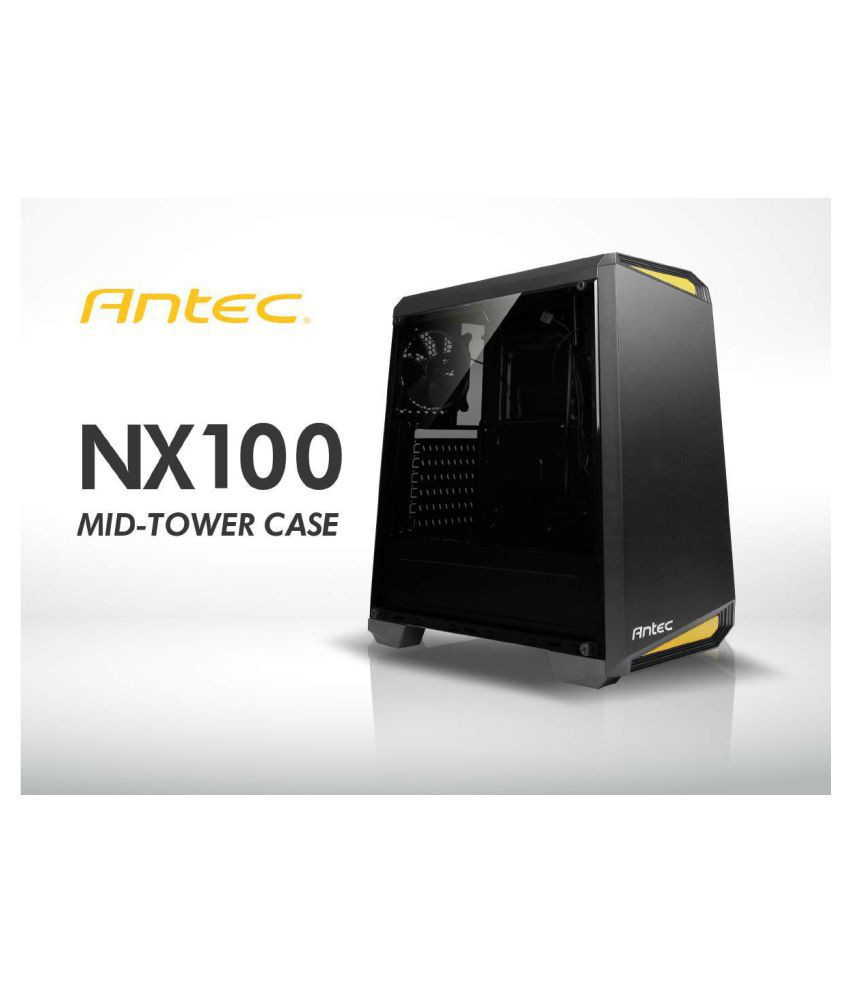Antec Presents the NX100 ATX Case With Transparent Side Panel