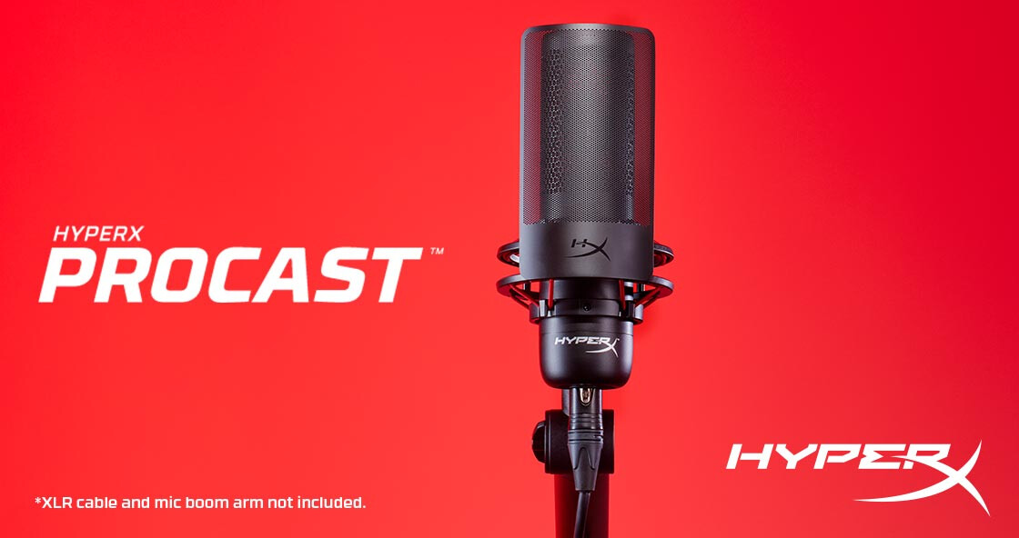 HyperX Announces New DuoCast USB Gaming Microphone