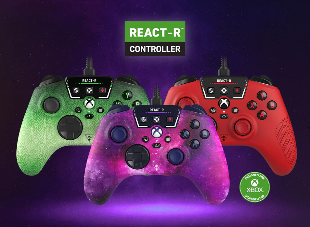 Turtle Beach's REACT-R Controller Available in New Colors | TechPowerUp
